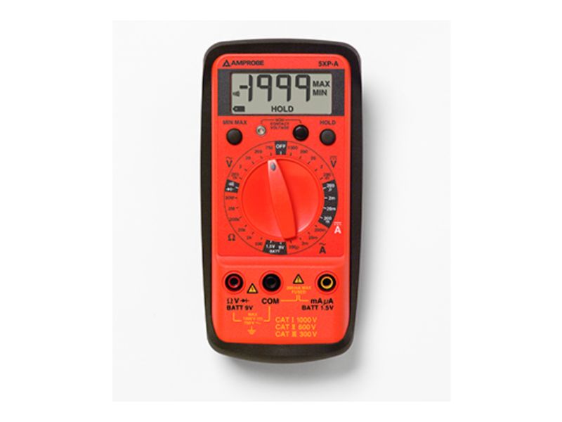 Amprobe 5XP-A AC/DC Compact Digital Multimeter with VolTect