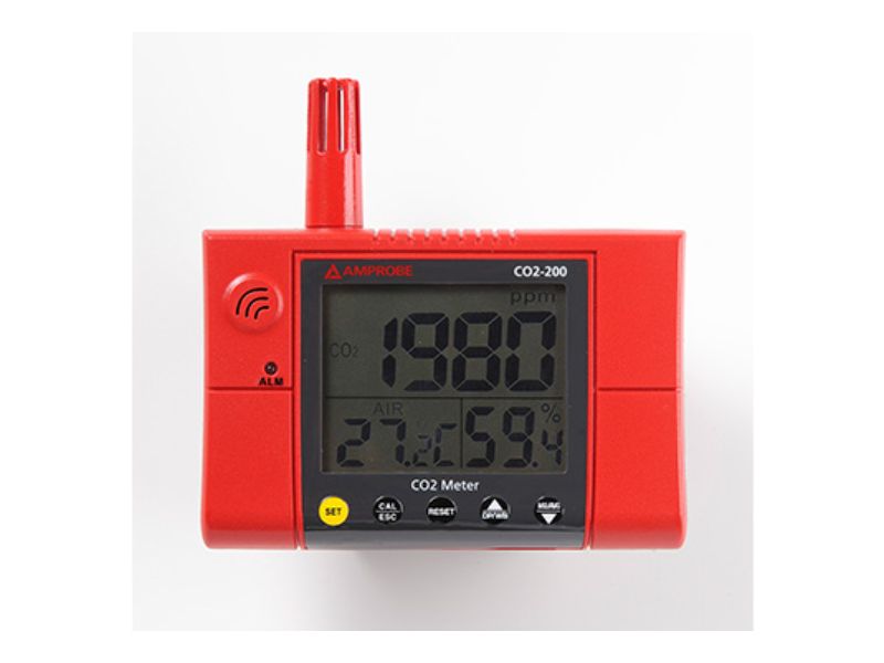 Amprobe CO2-200 Wall-Mounted CO2 Meter