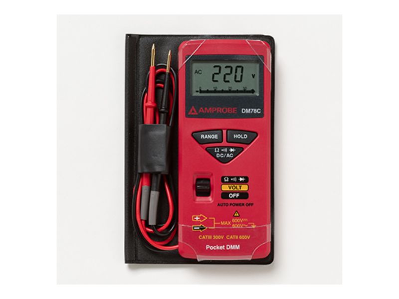 Amprobe DM78C Credit Card Size Multimeter