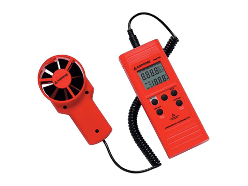 Amprobe TMA10A Anemometer with Flexible Precision Vane