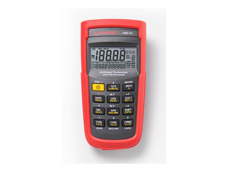 Amprobe TMD-56 Multi-logging Digital Thermometer with .05% Basic Accuracy