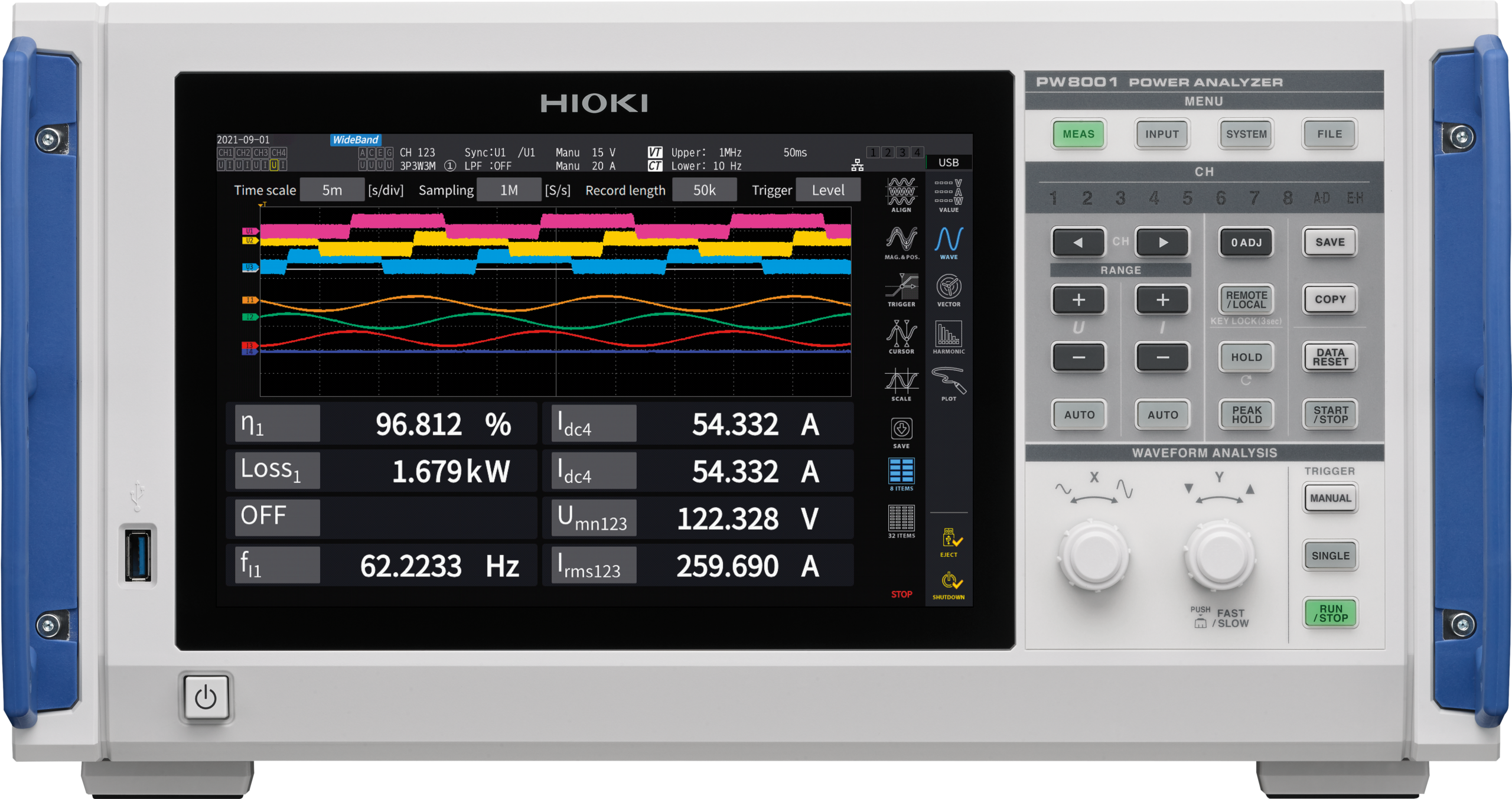 Hioki Power Meter Analyzer PW8001